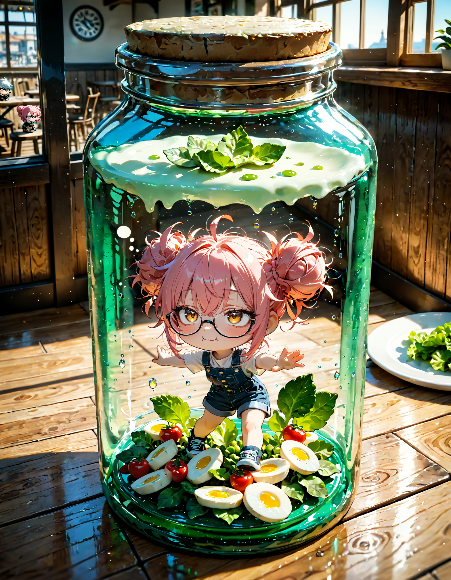 今日は何の日？　シーザーサラダの日 | の人気AIイラスト・グラビア