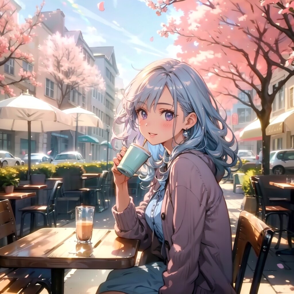 お花見カフェテラス