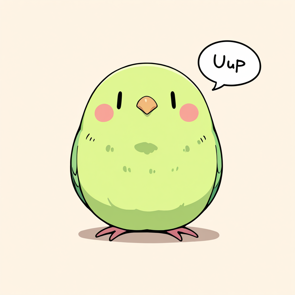 喋るインコが流行ってると聞いて