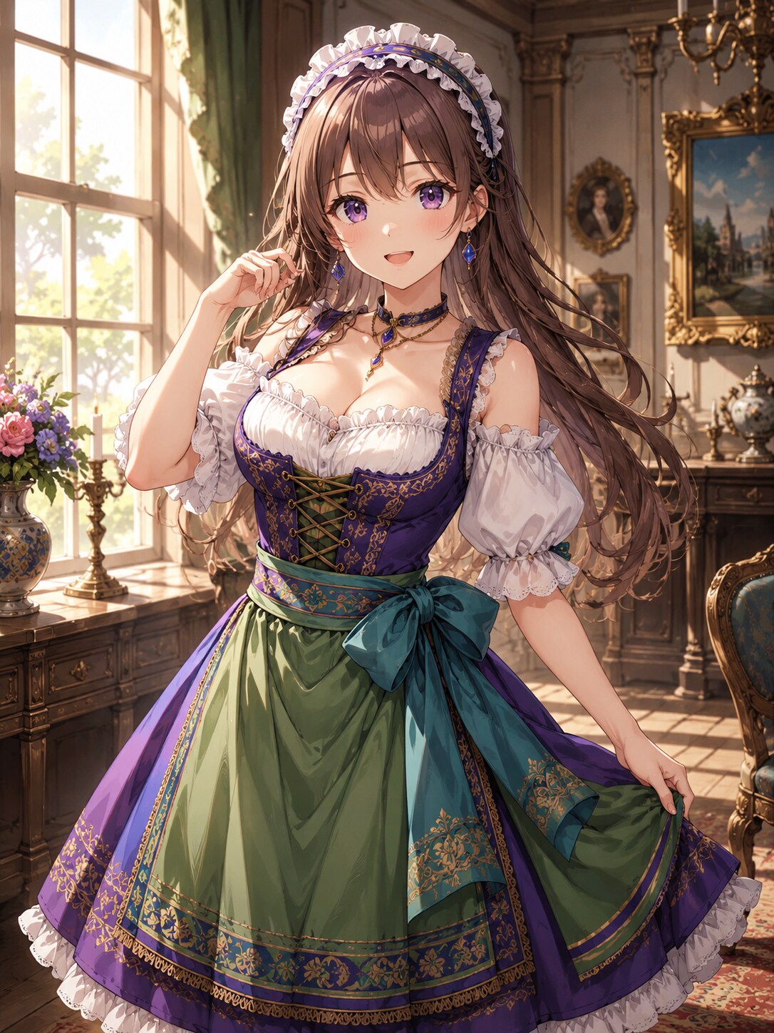洋館で羊羹です。