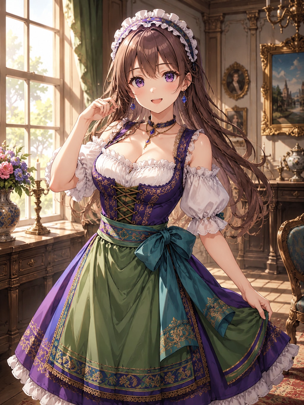 洋館で羊羹です。