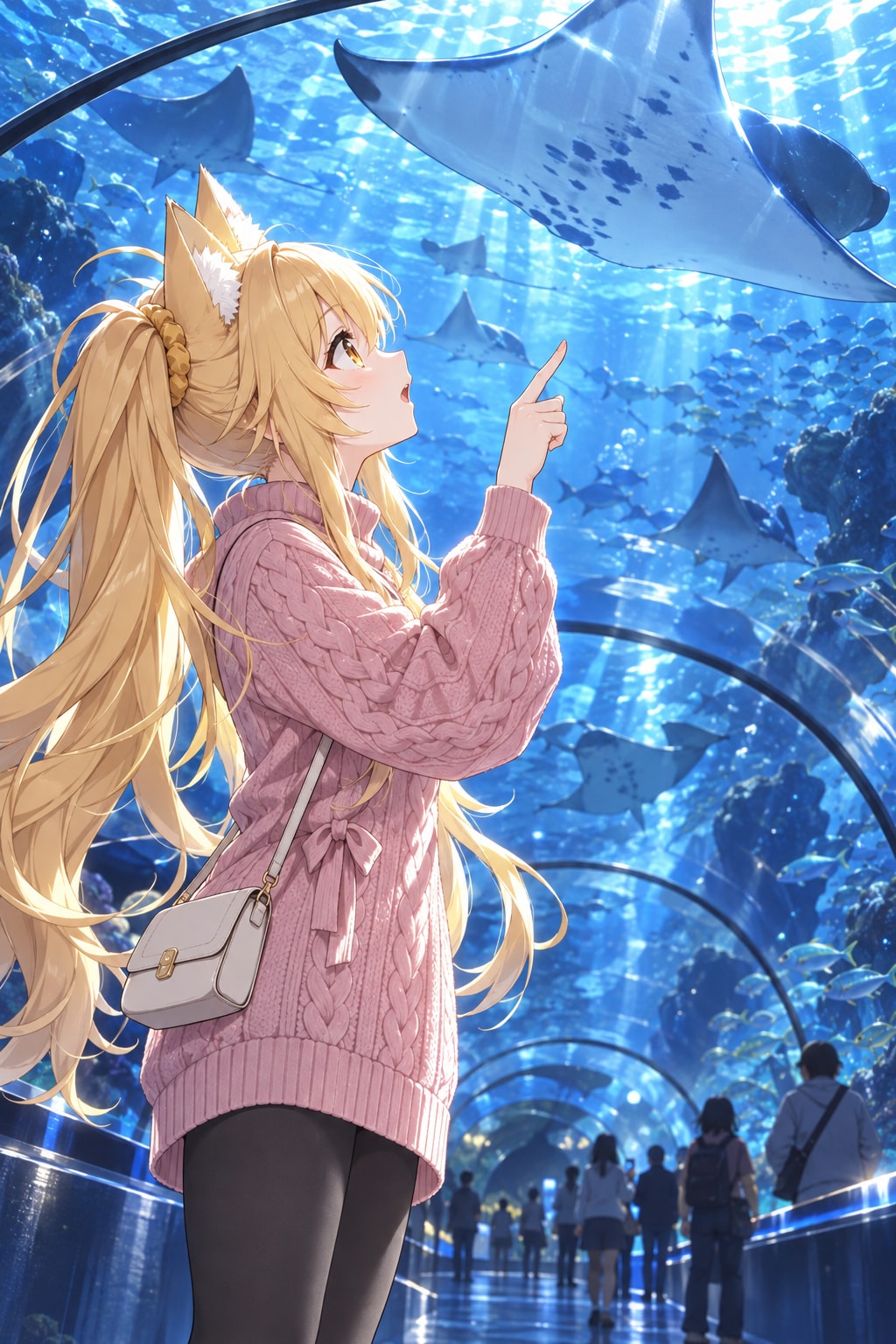 水族館のミラ | の人気AIイラスト・グラビア