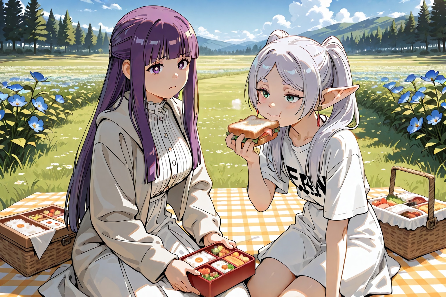 フリーレンフェルンピクニック