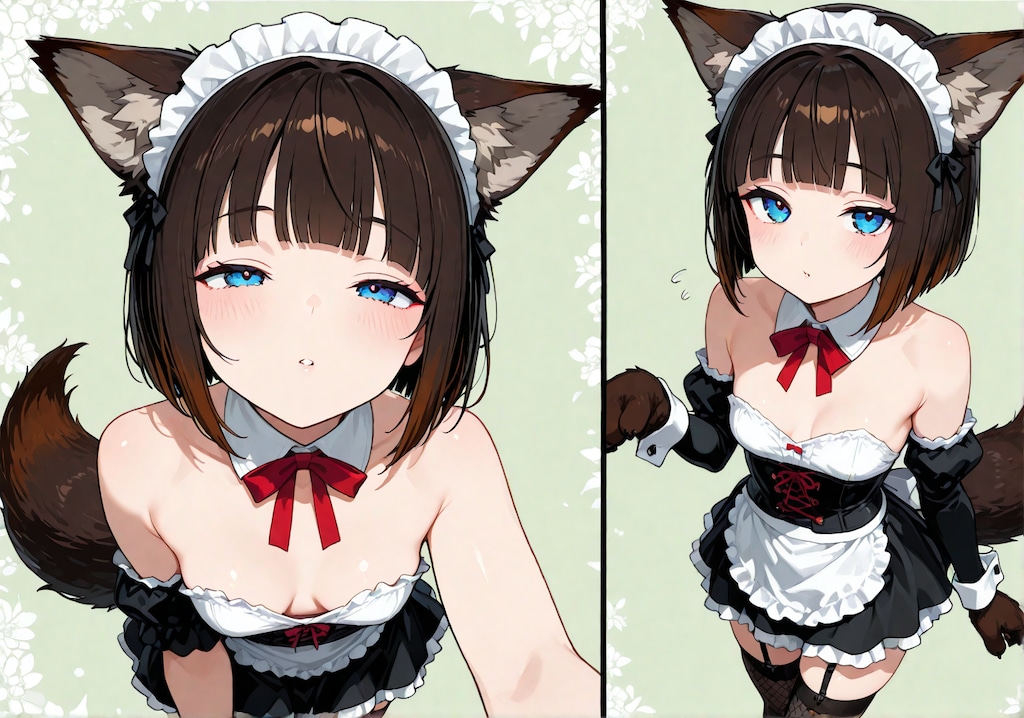 メイド服のつばき