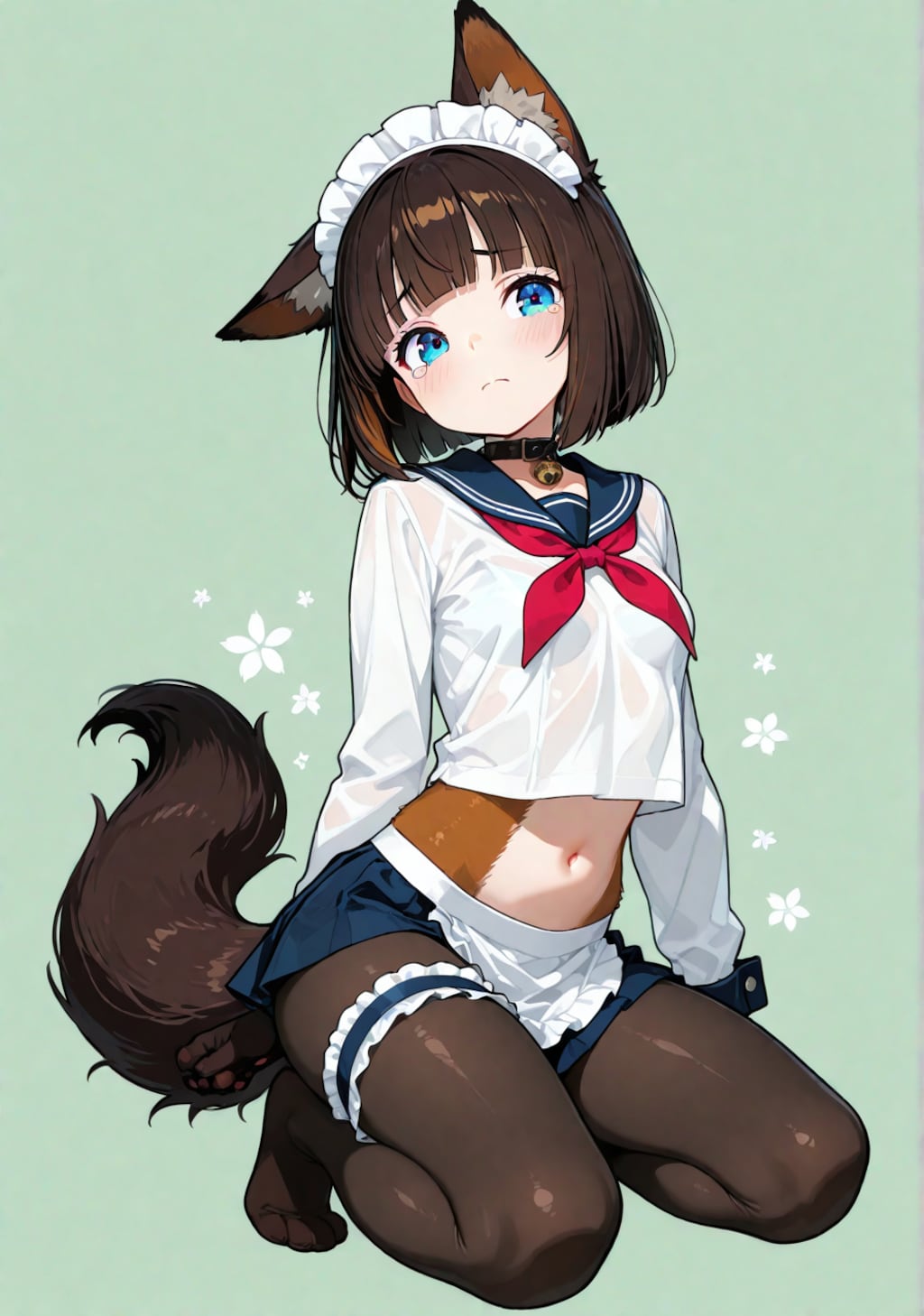 メイド服のつばき