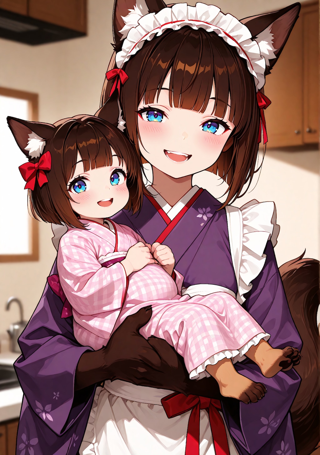 メイド服のつばき