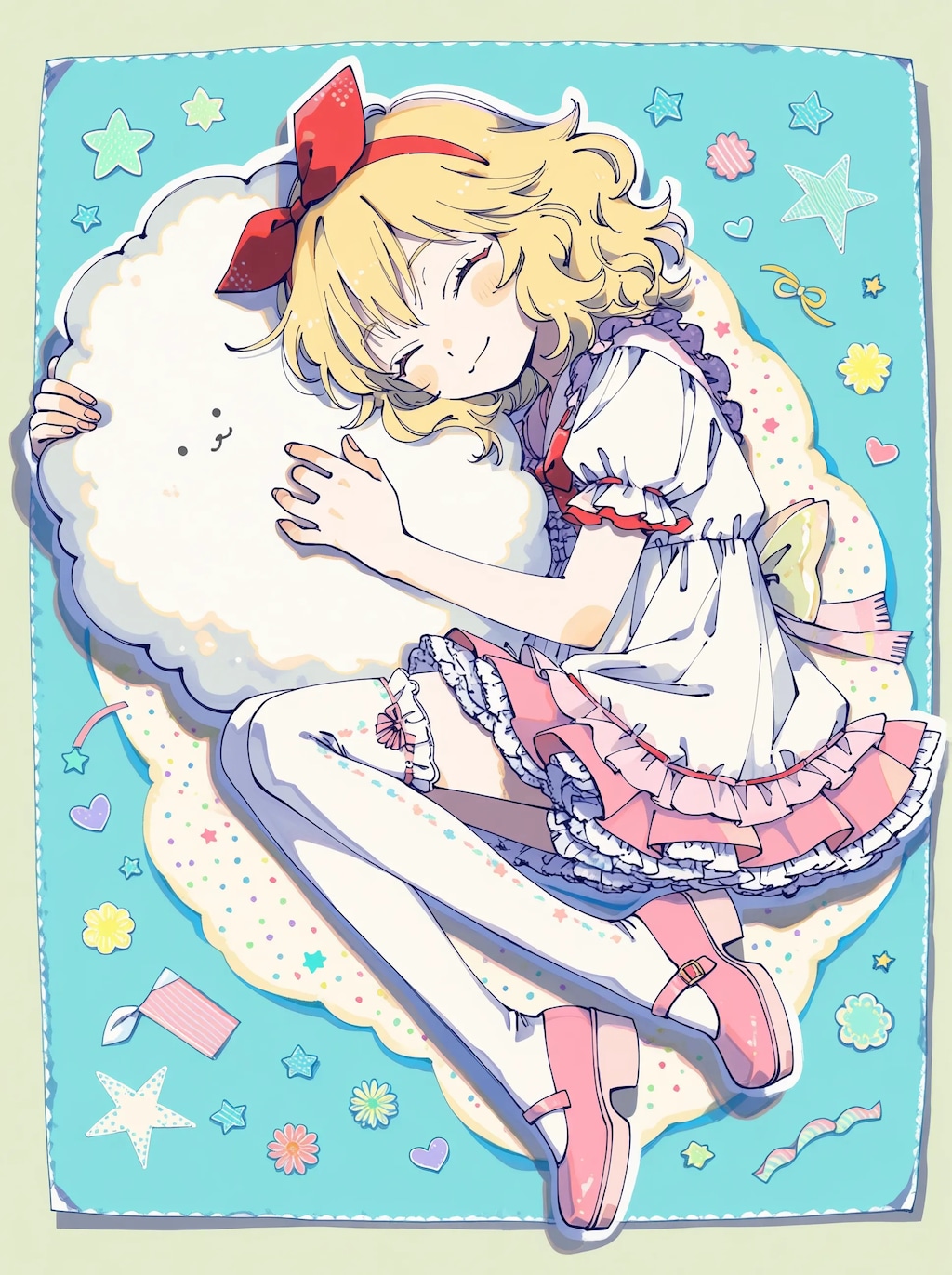 ふわふわを抱きしめて。