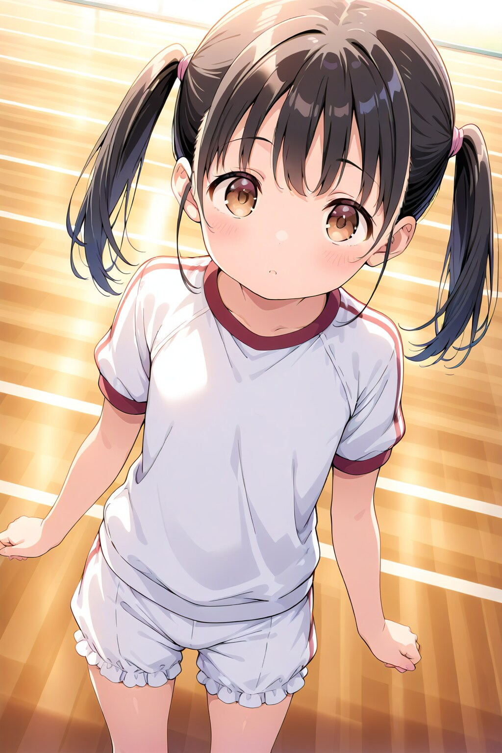 体操服美少女