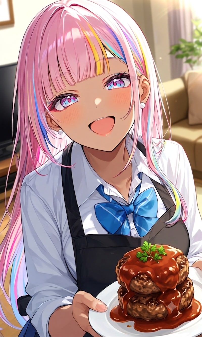 【うちの子】マイちゃん特製ハンバーグ