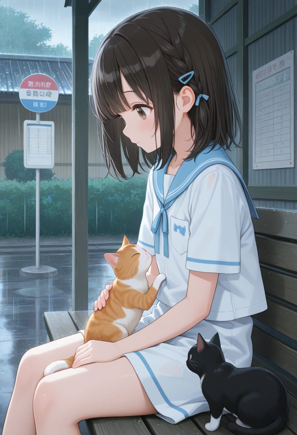 雨宿り