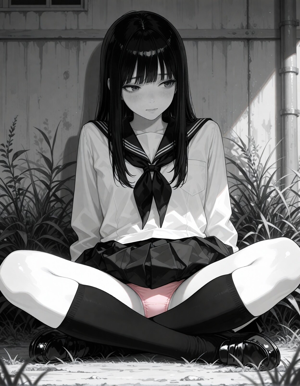 パンツだけ色が乗る世界②