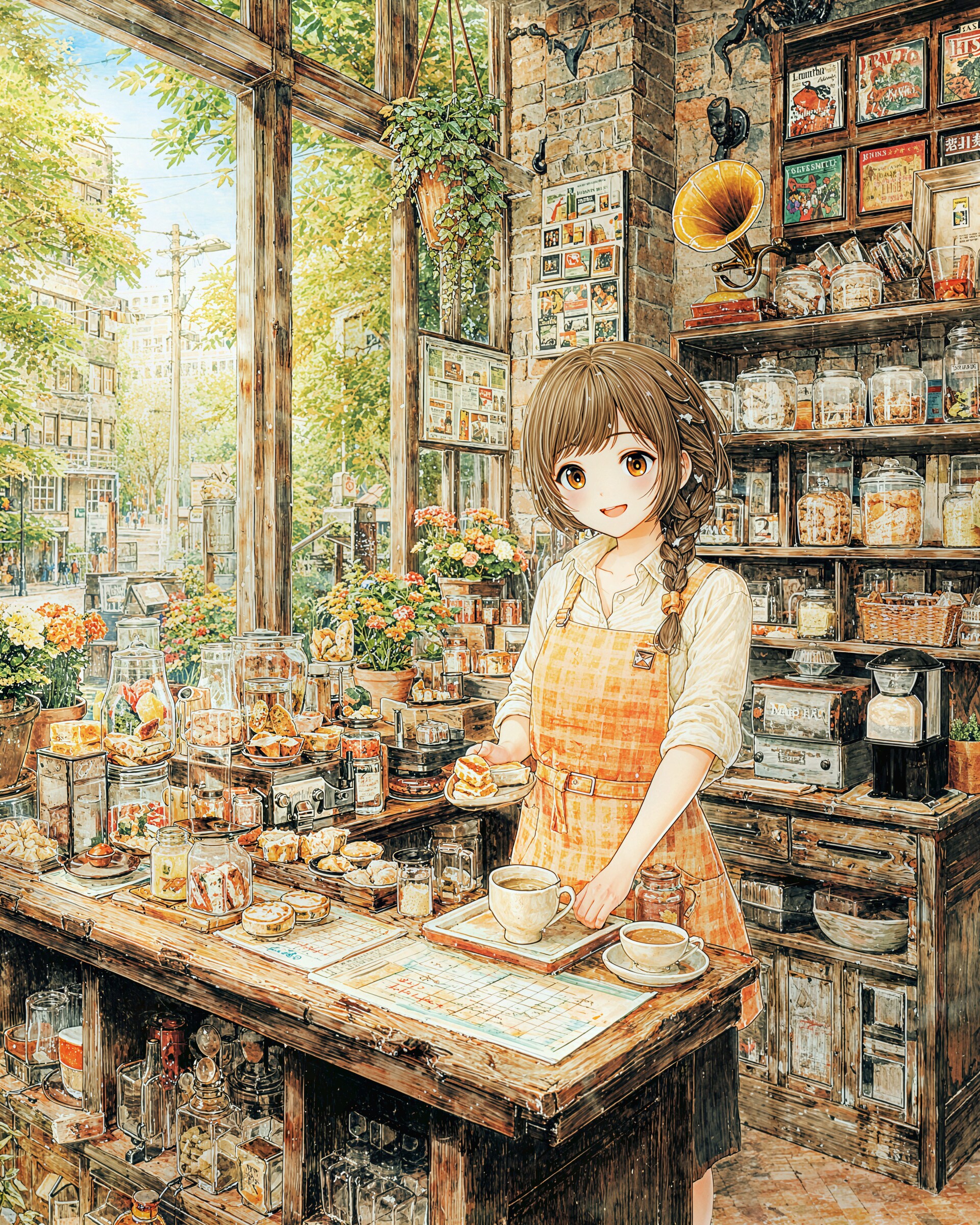 珈琲、淹れました | の人気AIイラスト・グラビア
