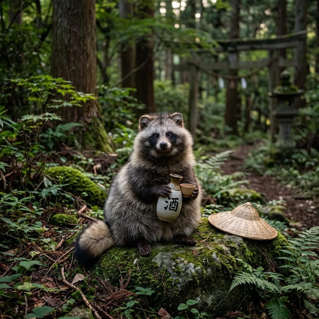 [せりふいれたよ]たぬき