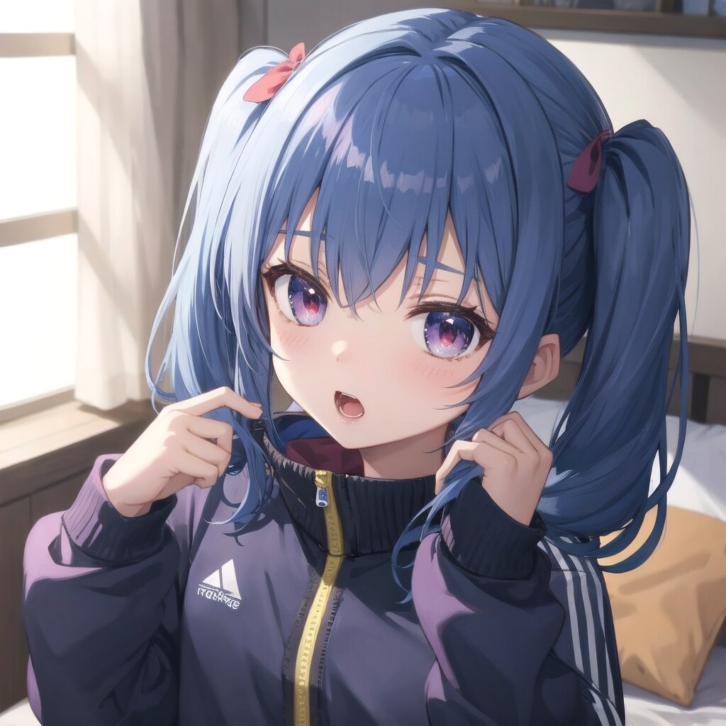 ジャージ少女の目覚め | の人気AIイラスト・グラビア