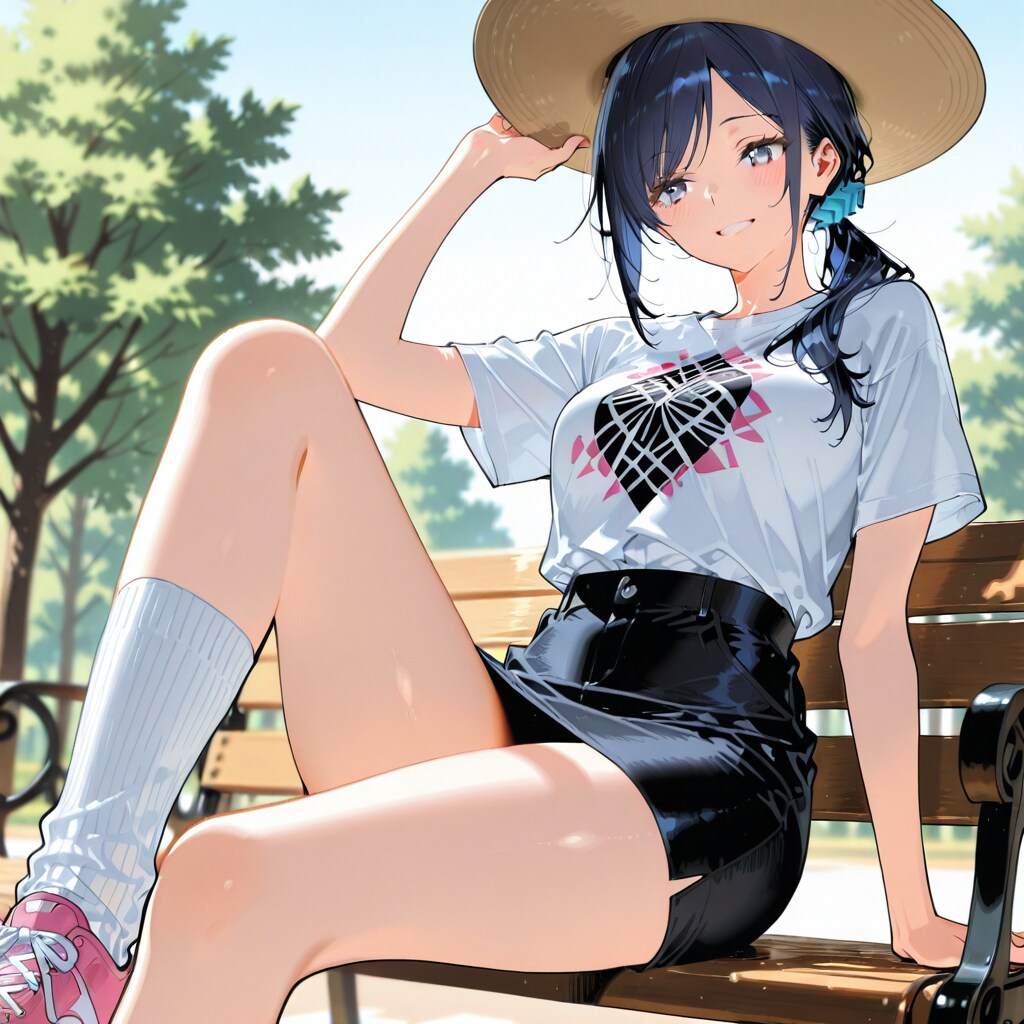 麦わら帽子の七瀬　246