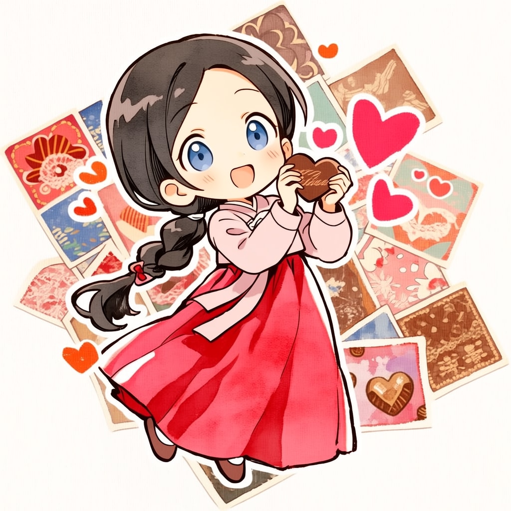 韓服バレンタイン