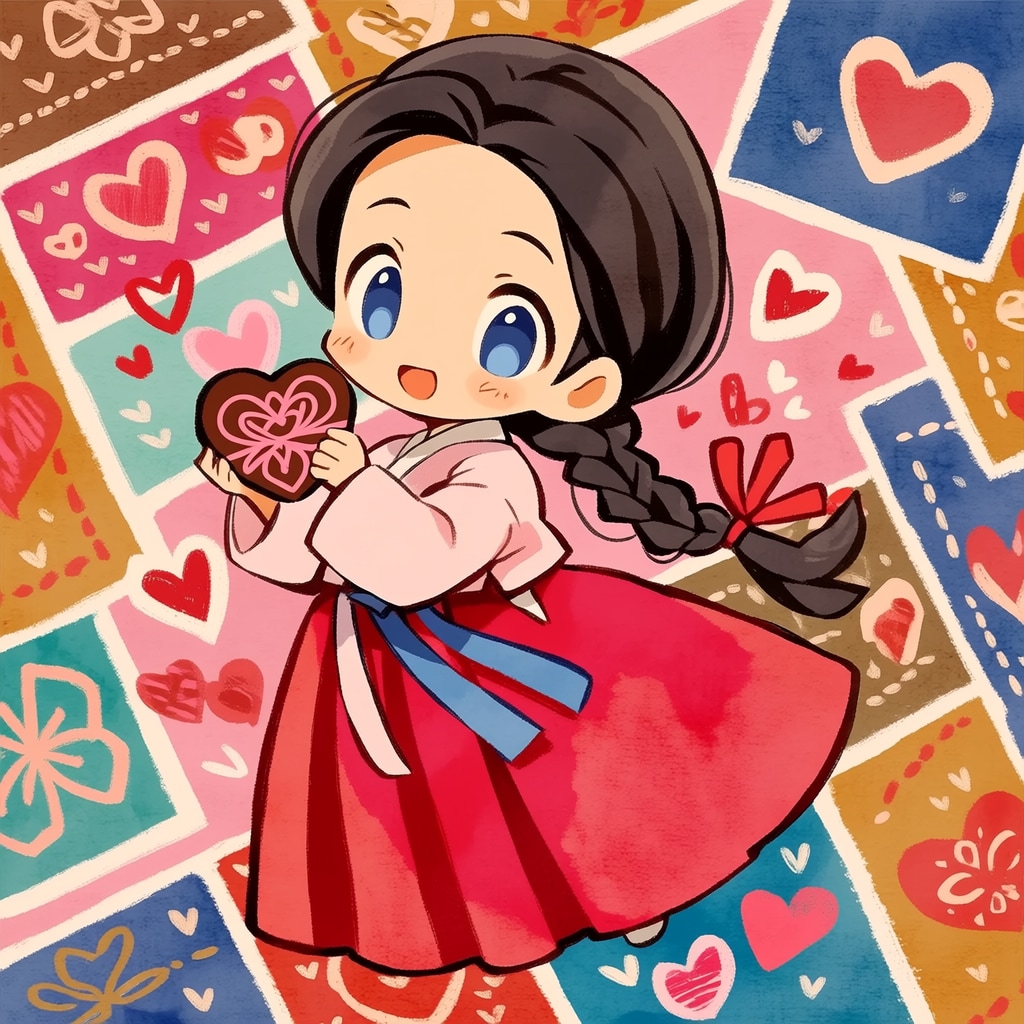 韓服バレンタイン