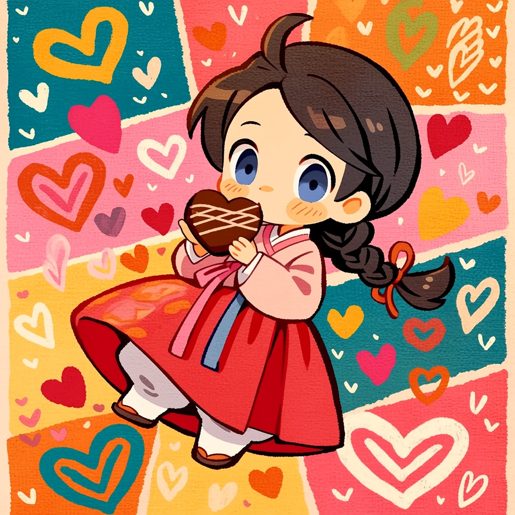 韓服バレンタイン