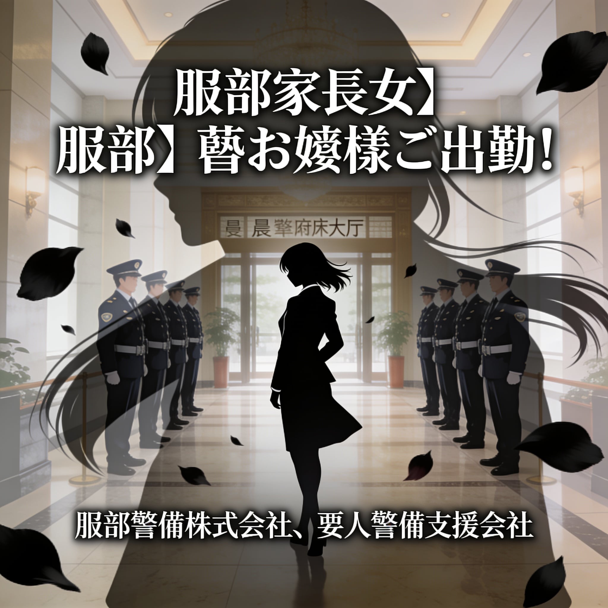 服部家長女　服部　薫お嬢様ご出勤！