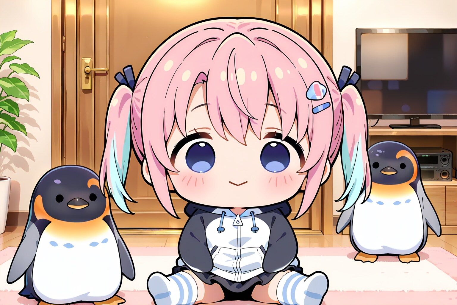 ペンギン人形？