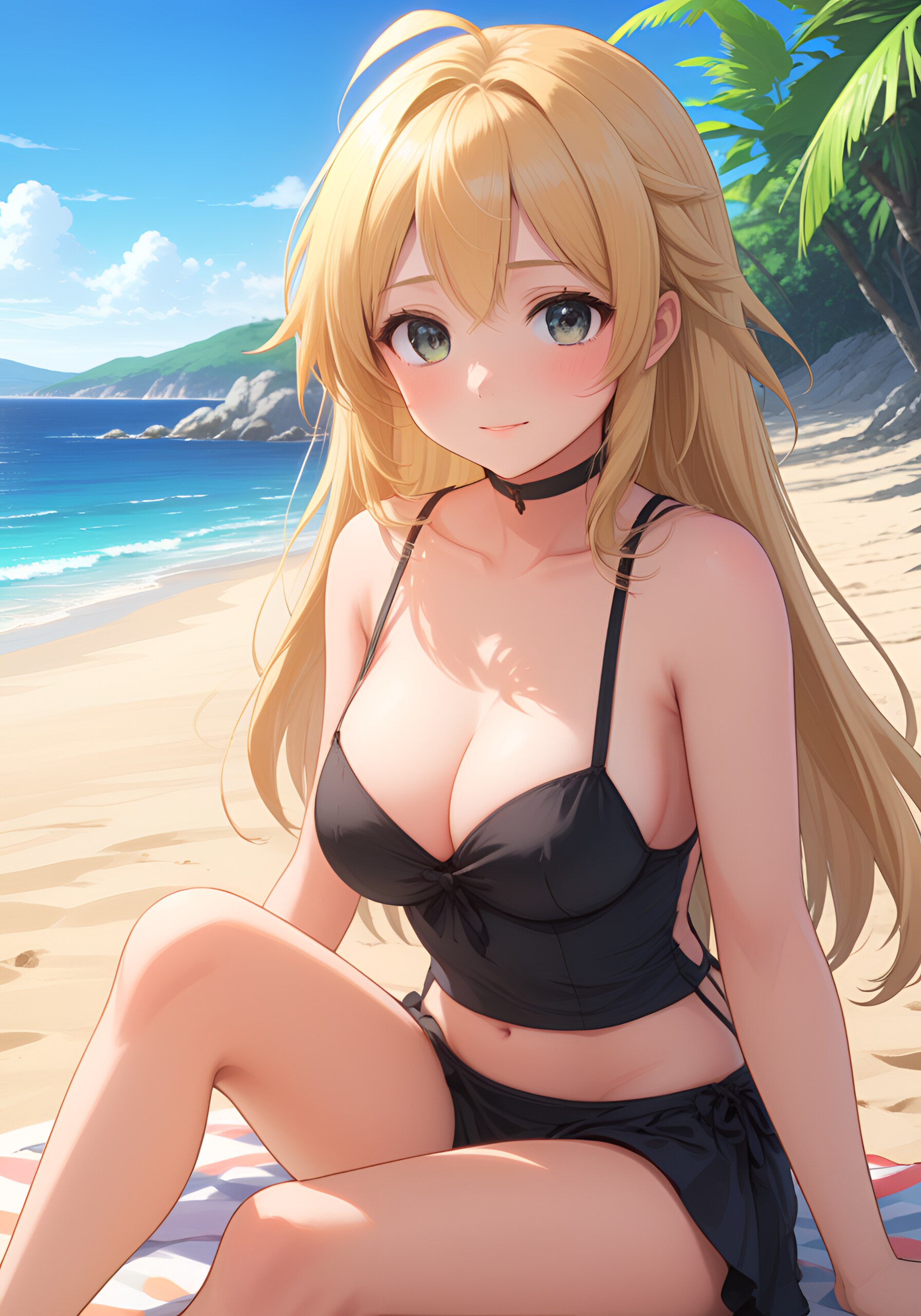 金髪ビキニ