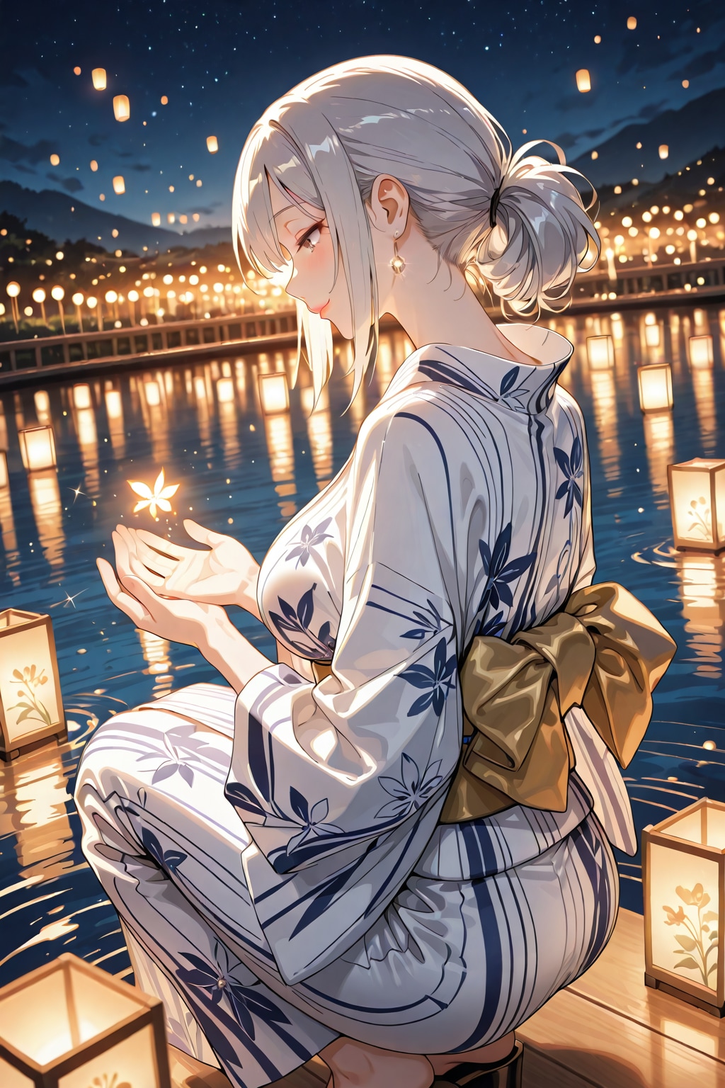 灯籠流し
