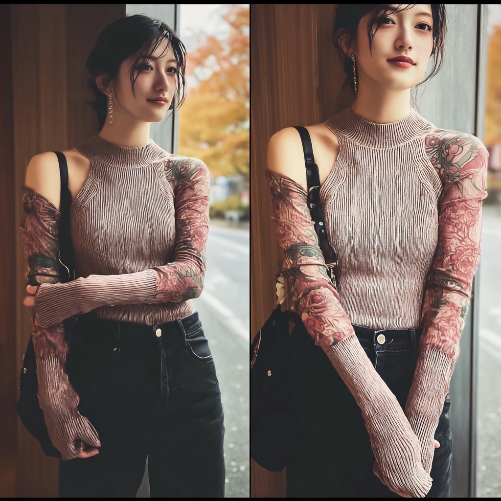 萌え袖ファッションチェック