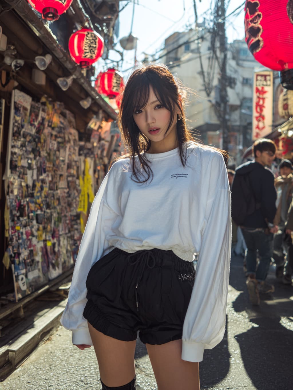 萌え袖ファッションチェック