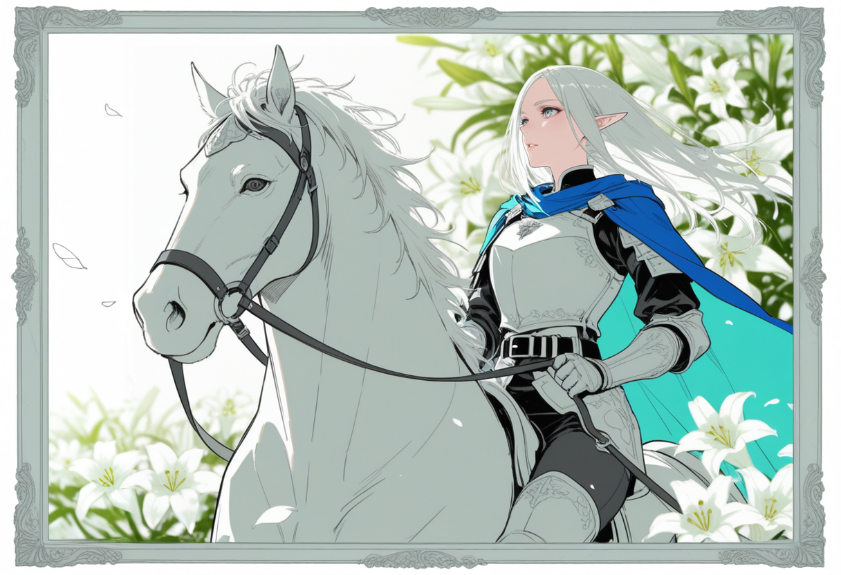 エルフの騎士 | の人気AIイラスト・グラビア