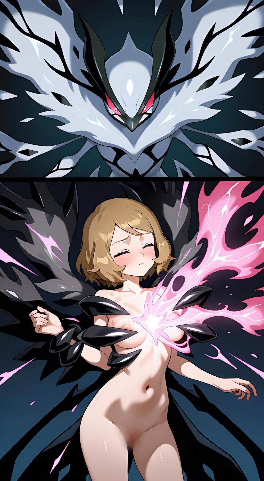 イベルタルに取り込まれたセレナちゃん