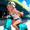 スクーター🛵💨✕まこと🍖💨 3枚目