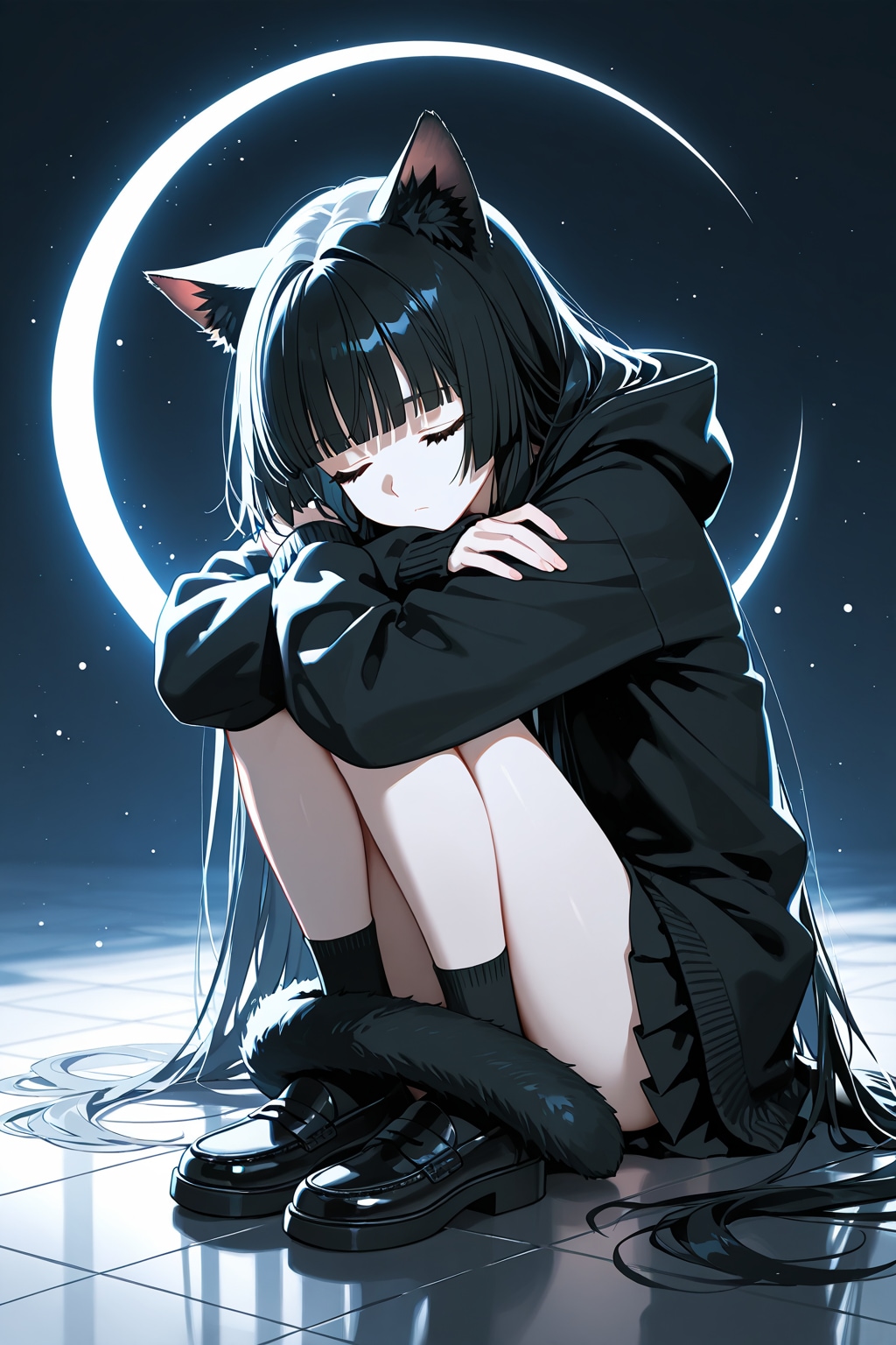 猫耳ぱっつんちゃん