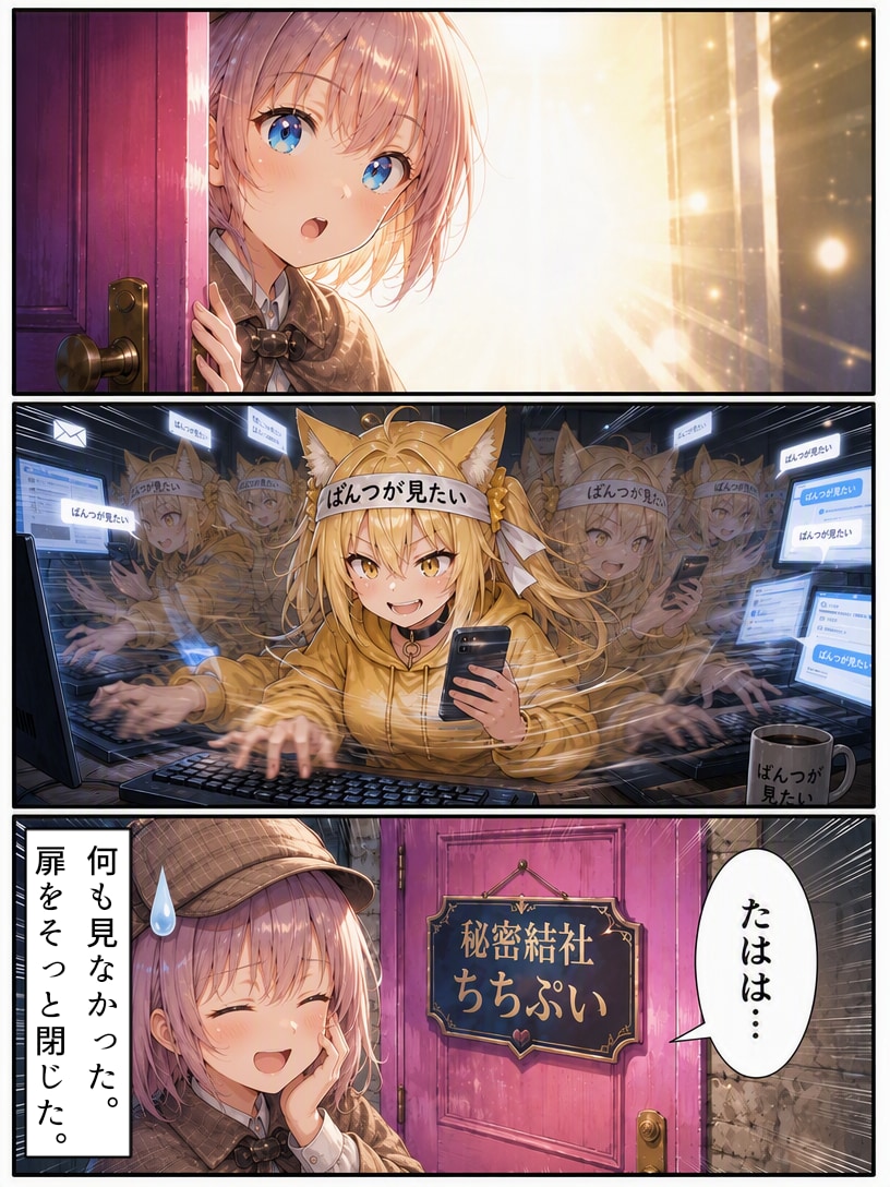 【回答】秘密結社…？