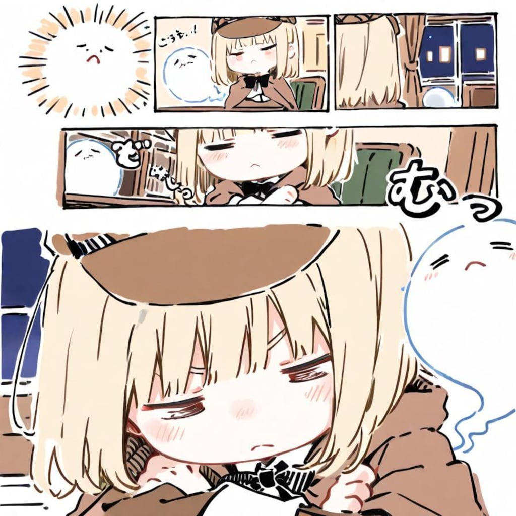 ( -ω-)事件のカギはおピッツァにあるハズや…🍕👻