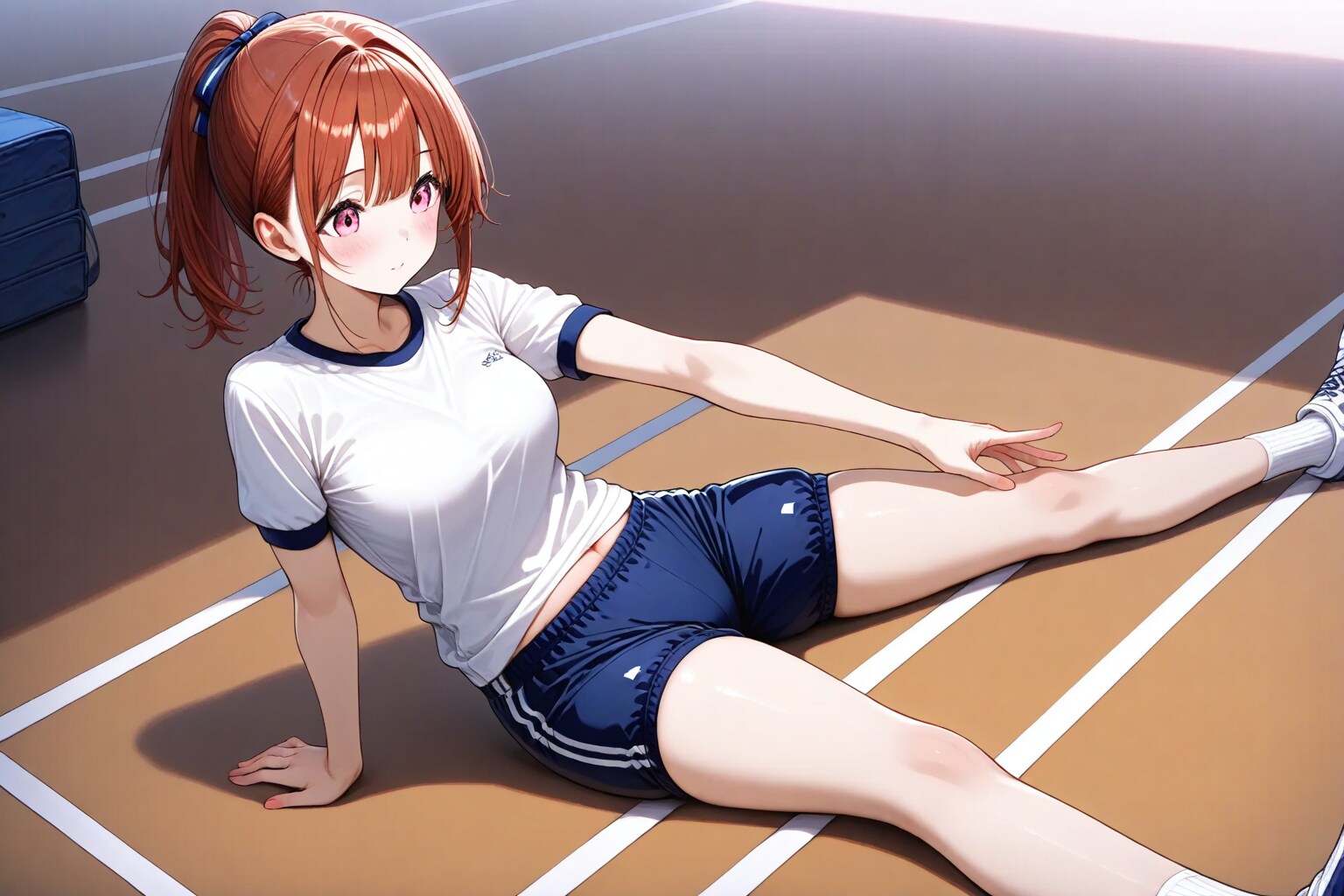 体が硬い子