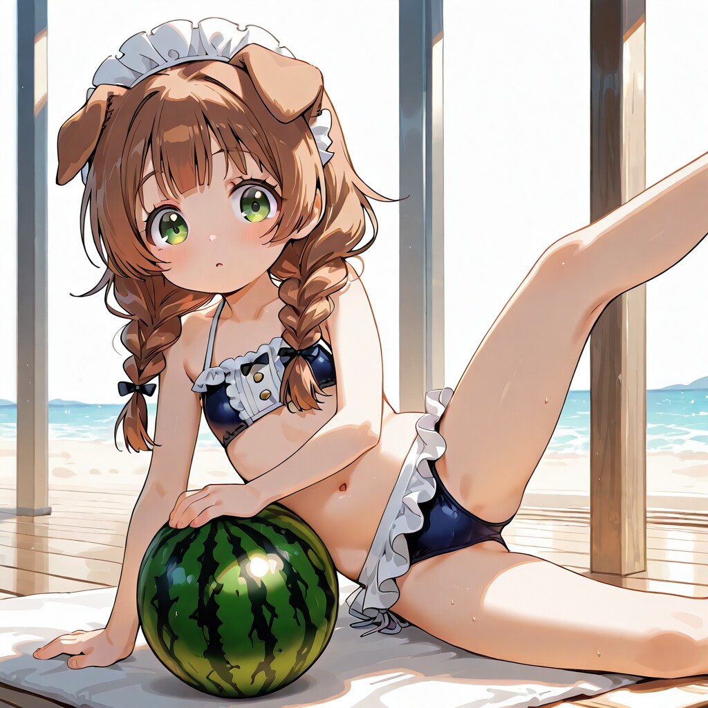 スイカ割り
