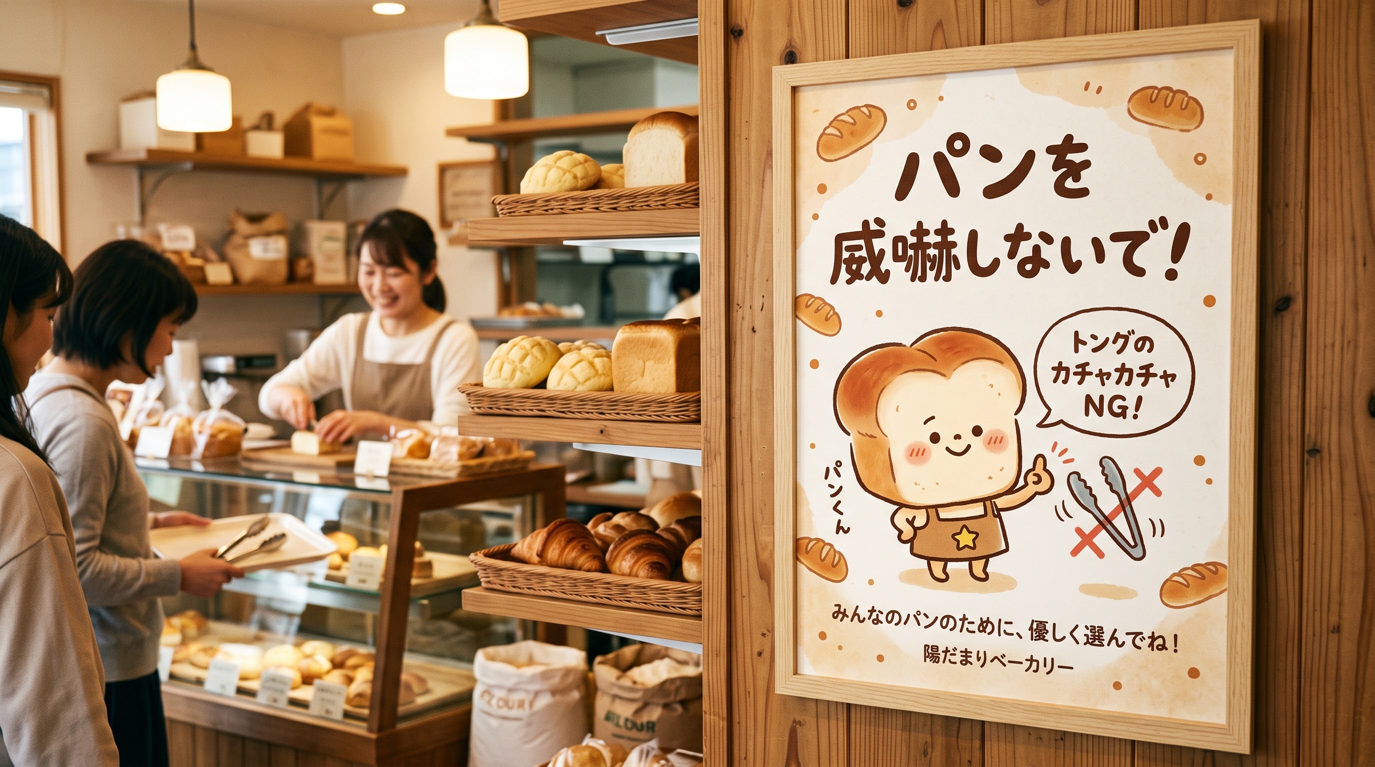 パンに優しいパン屋