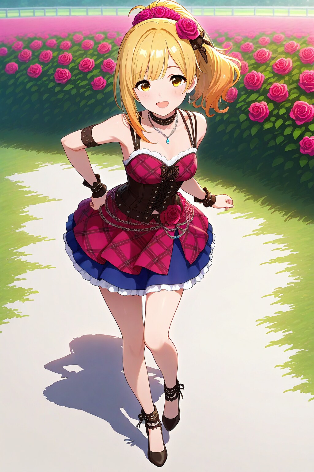 野ばらの咲く道