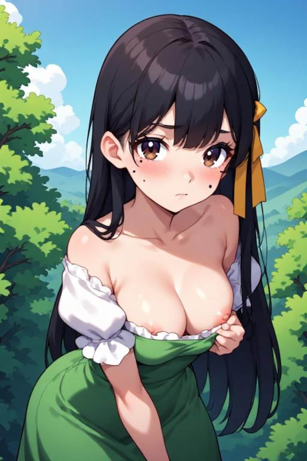 ご主人様、おやつの時間です、絞りますかそれとも直接でしょうか？