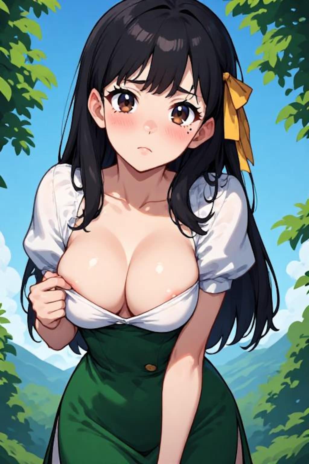 ご主人様、おやつの時間です、絞りますかそれとも直接でしょうか？