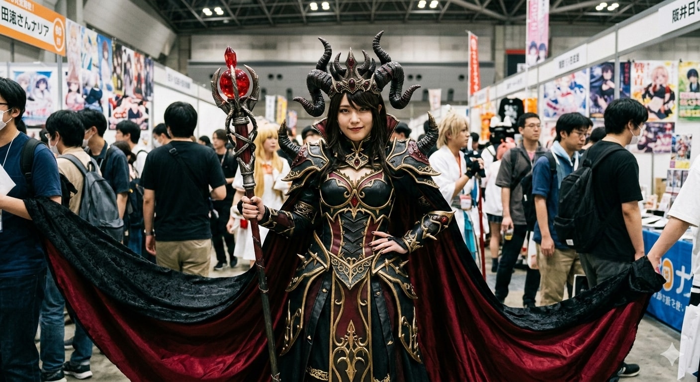 コスプレ女性