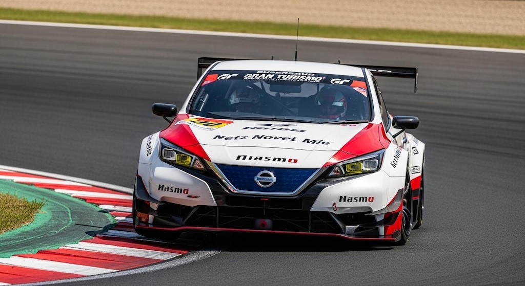 リーフレーシングカー