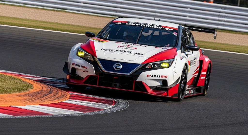 リーフレーシングカー