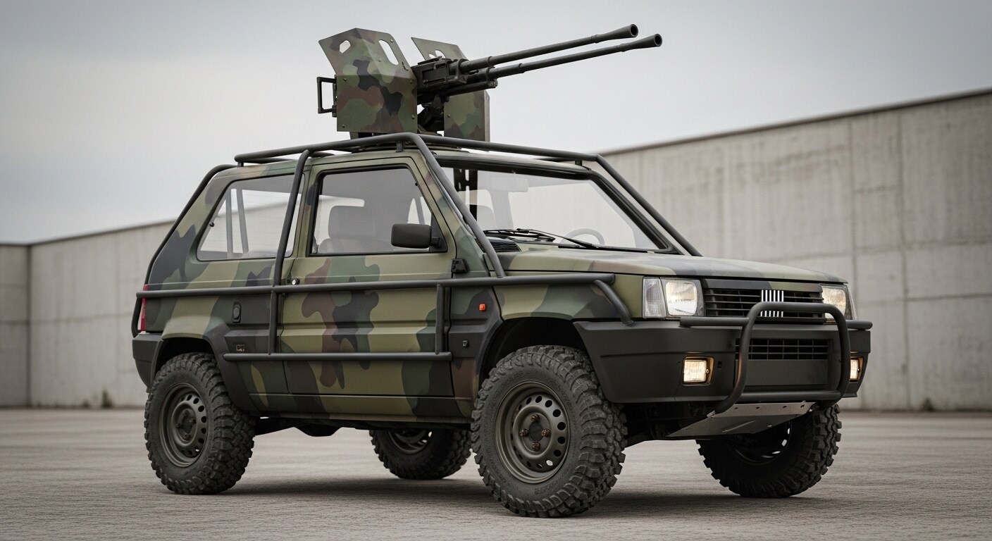 フィアットパンダ軍用車