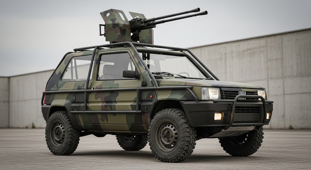 フィアットパンダ軍用車