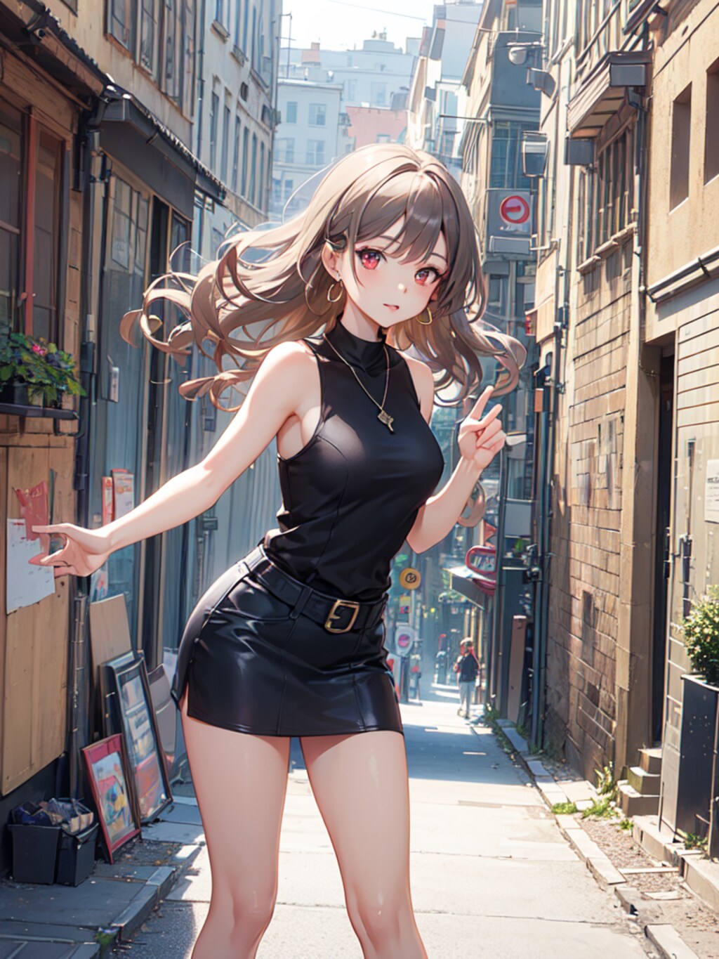 街の少女