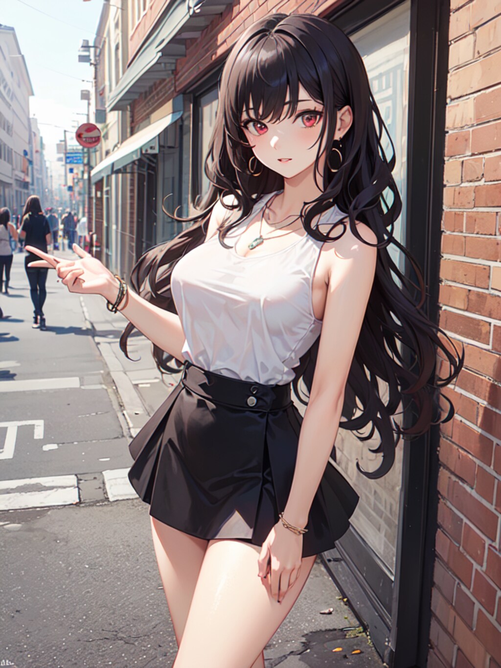 街の少女