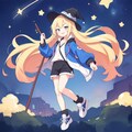 金髪魔女っ娘の休み 4枚目