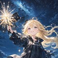 金髪魔女っ娘の休み 2枚目