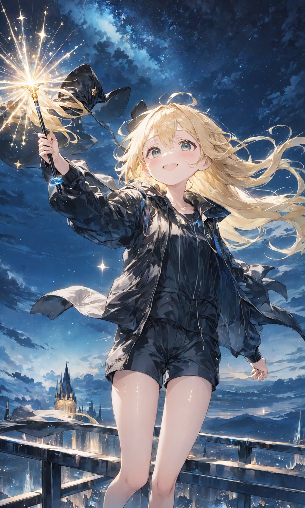 金髪魔女っ娘の休み